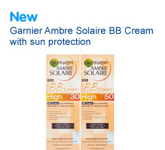 New Garnier Ambre Solaire BB Cream with sun protection