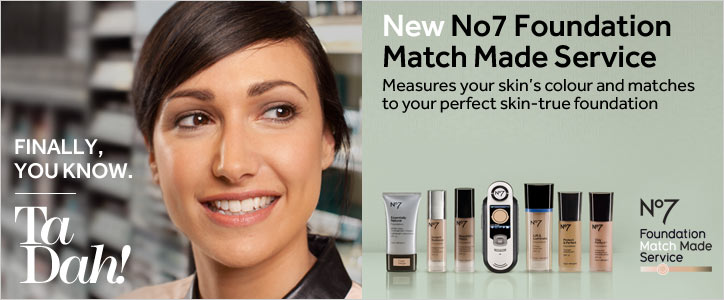 New Number 7 Foundation Match Made Service