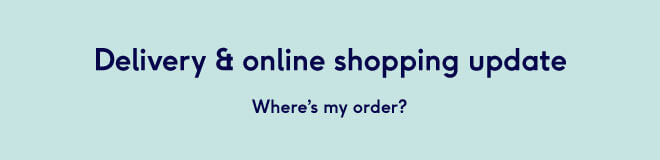 Delivery and online shopping update. Where's my order?